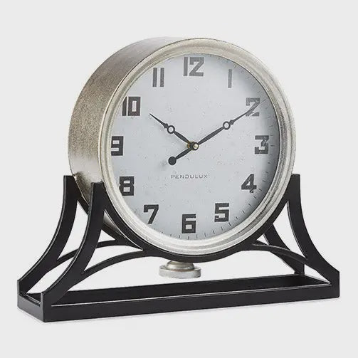 St. Louis Station Clock Silver