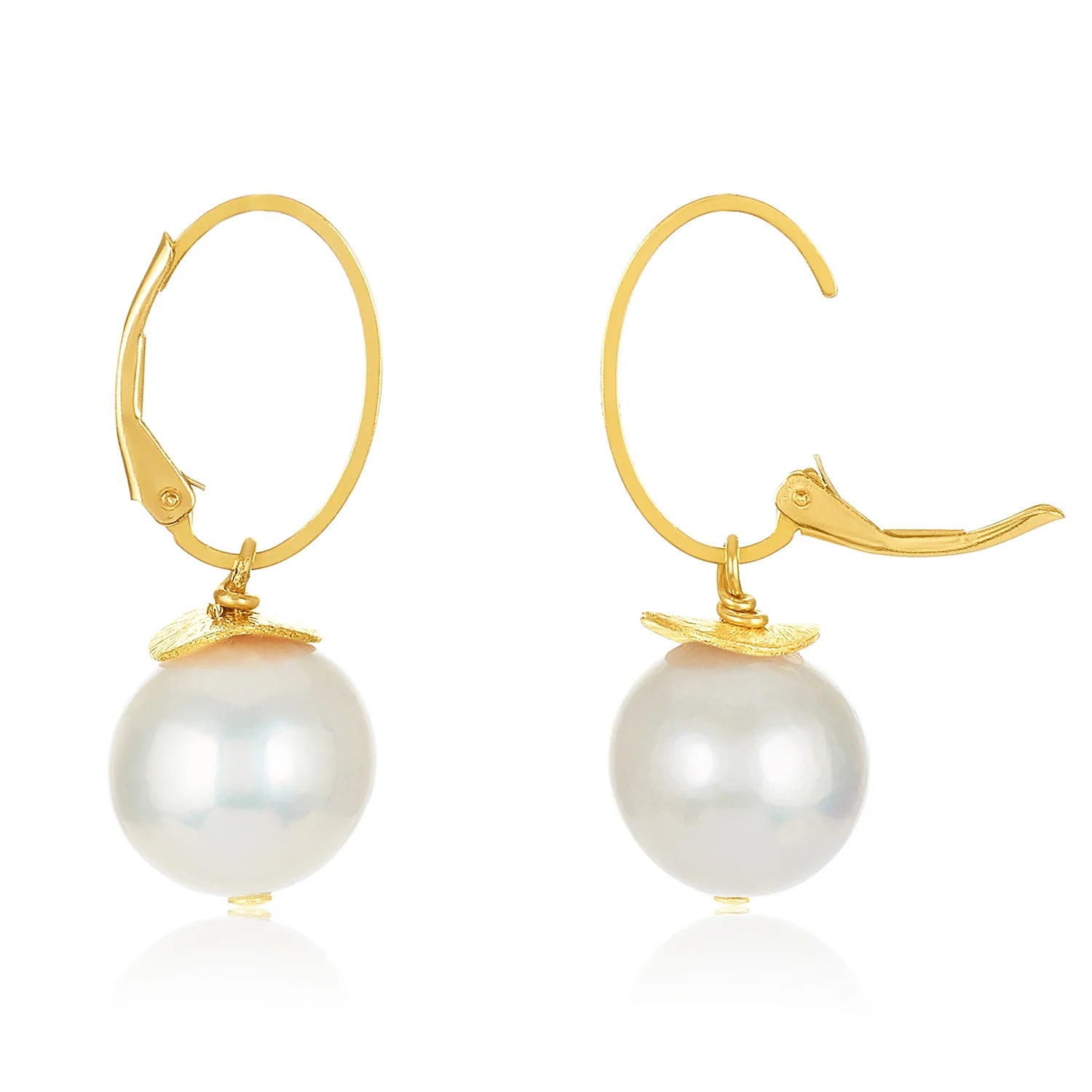 Sunday Morning Earrings Pearls