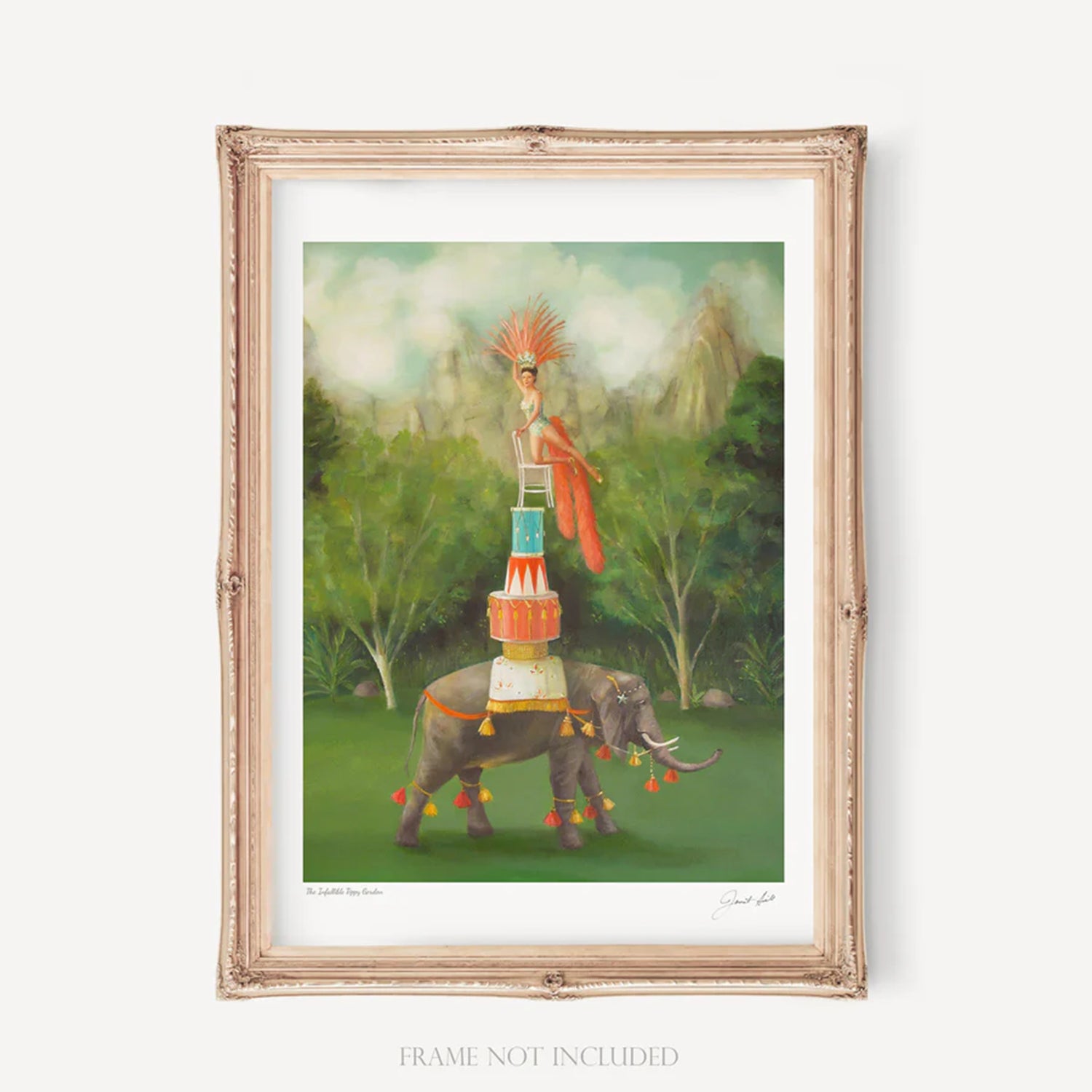 The Infallible Tippy Gordon Art Print
