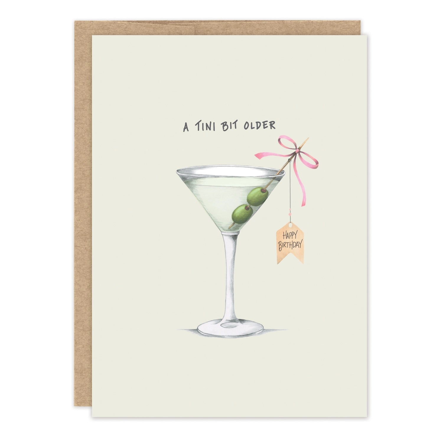 Tini Bit Older Birthday Card