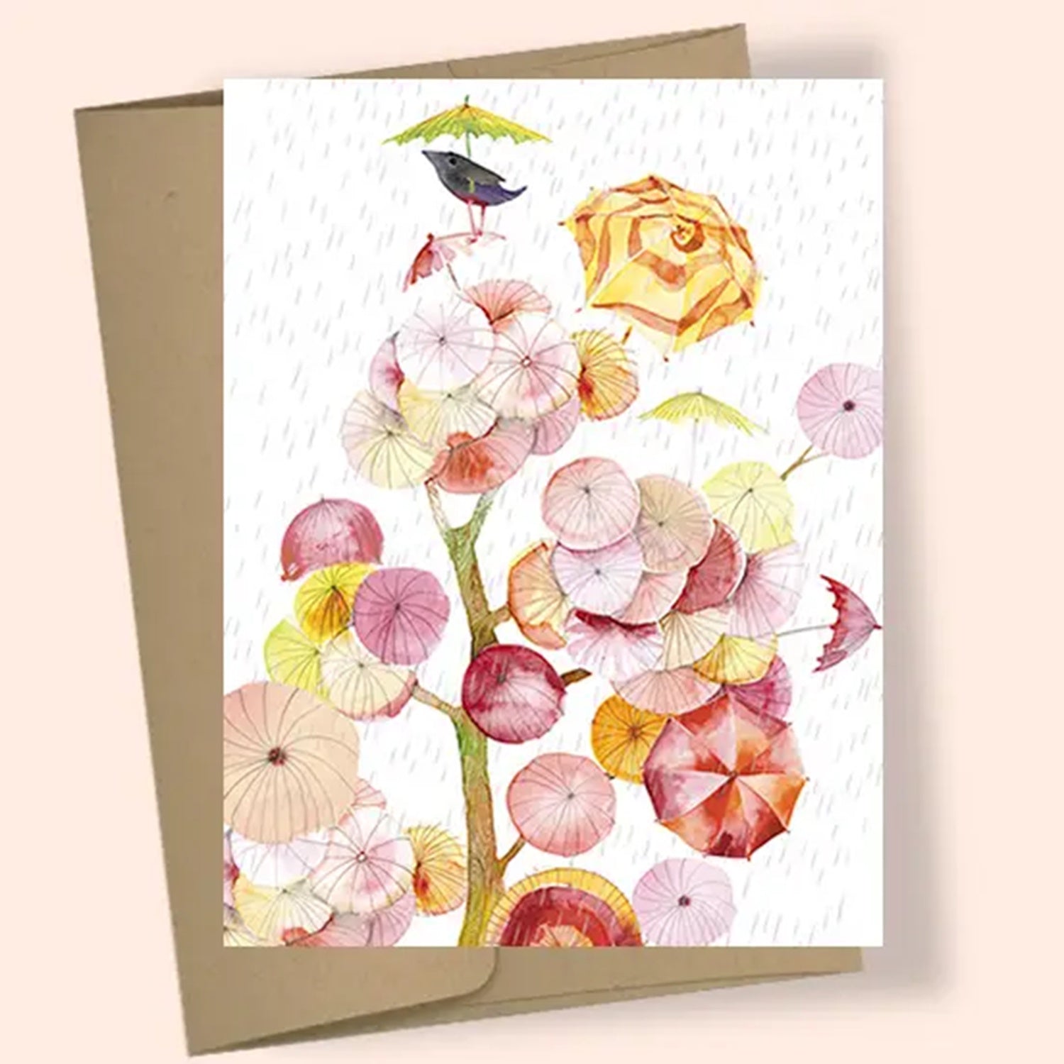 Umbrella Tree Card