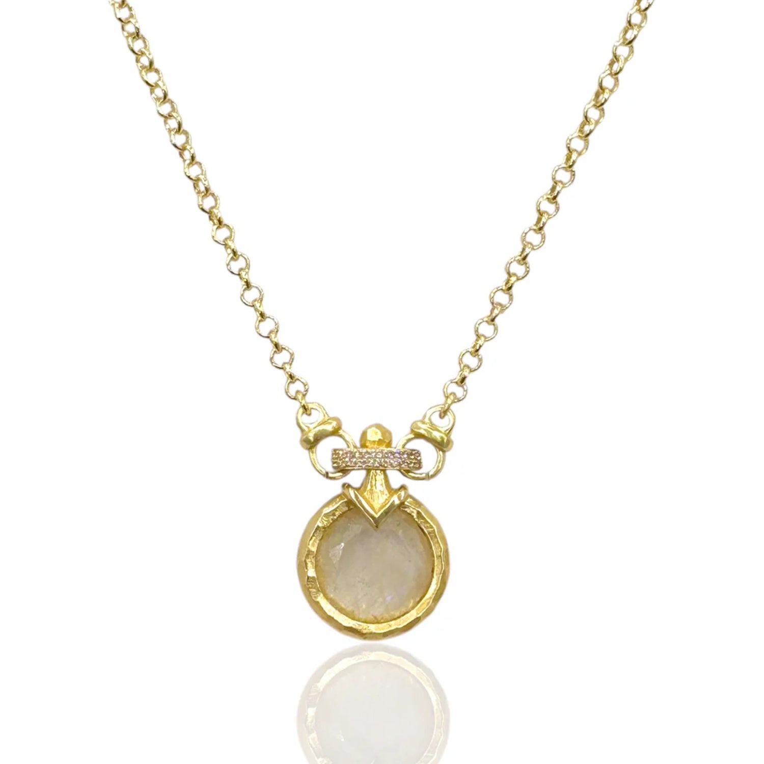Vecchino Rainbow Mini Gold Necklace