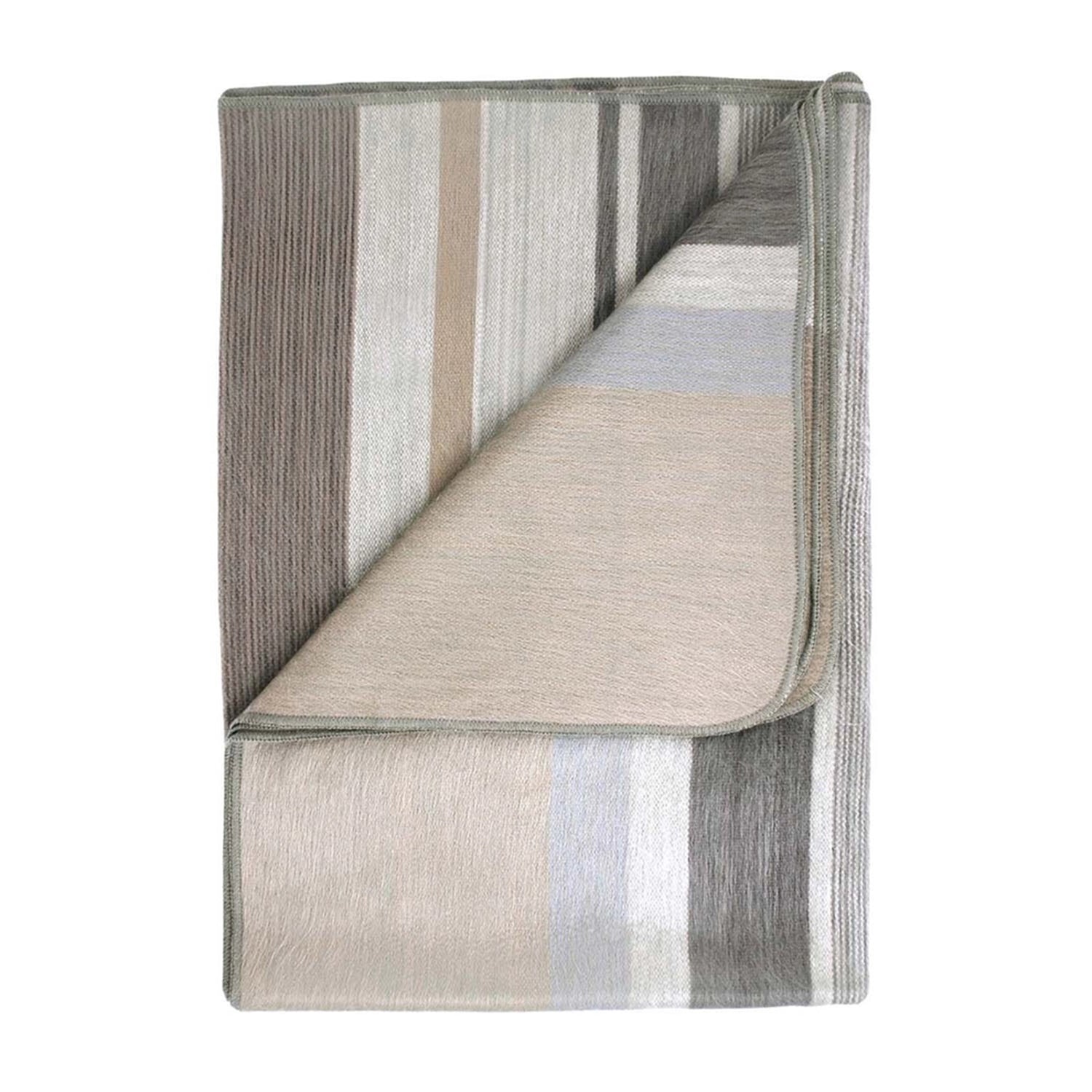 Vintage Pearl Alpaca Throw