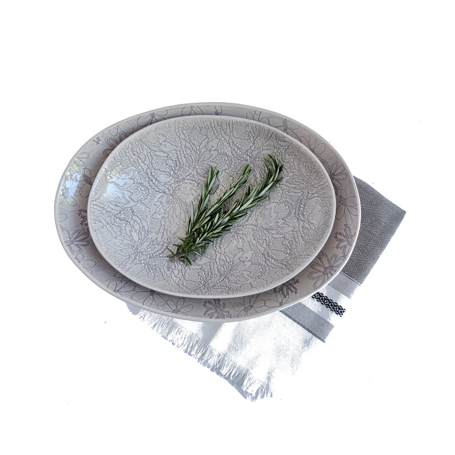 Etosha Server Warm Grey Print