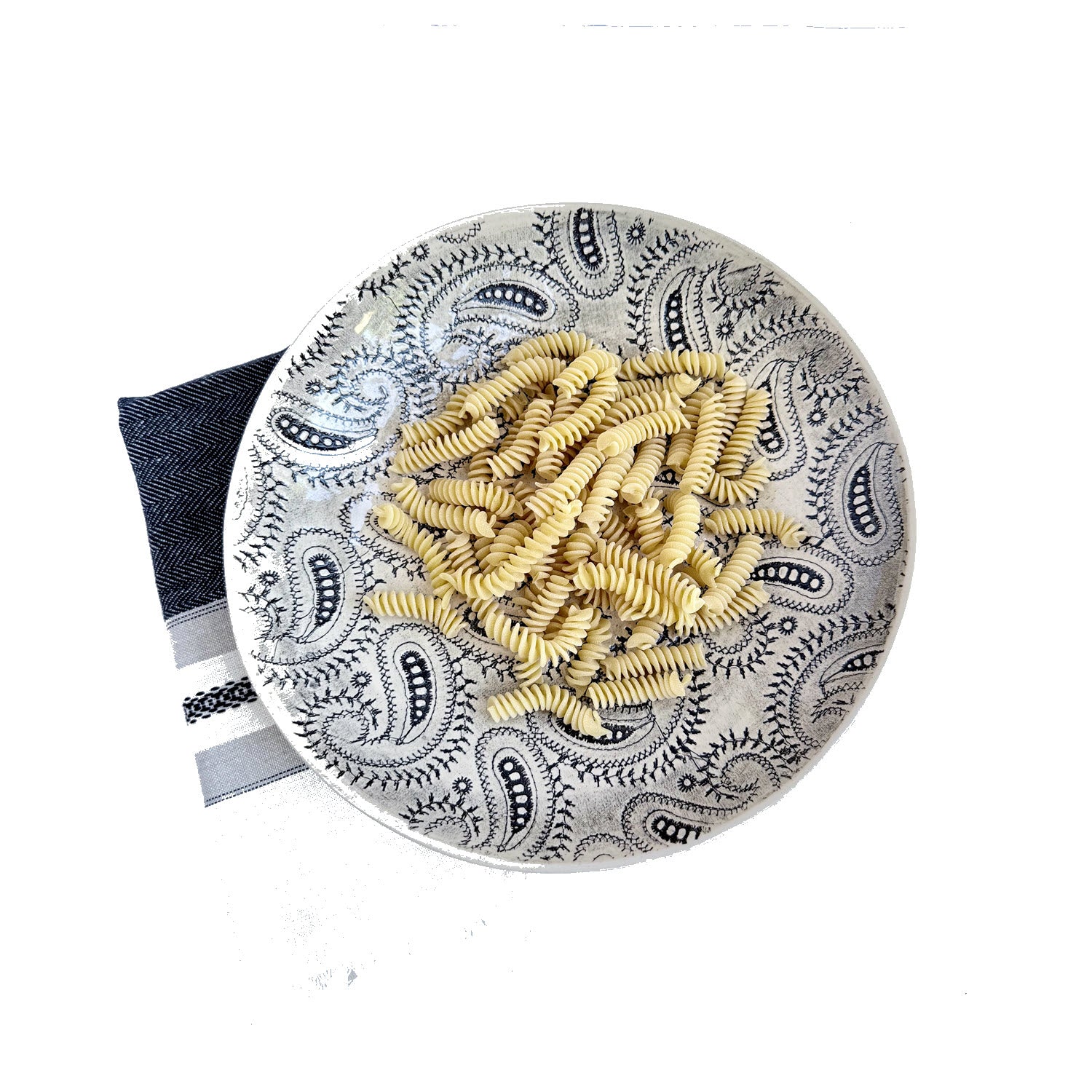 Spaghetti Bowl Black Print