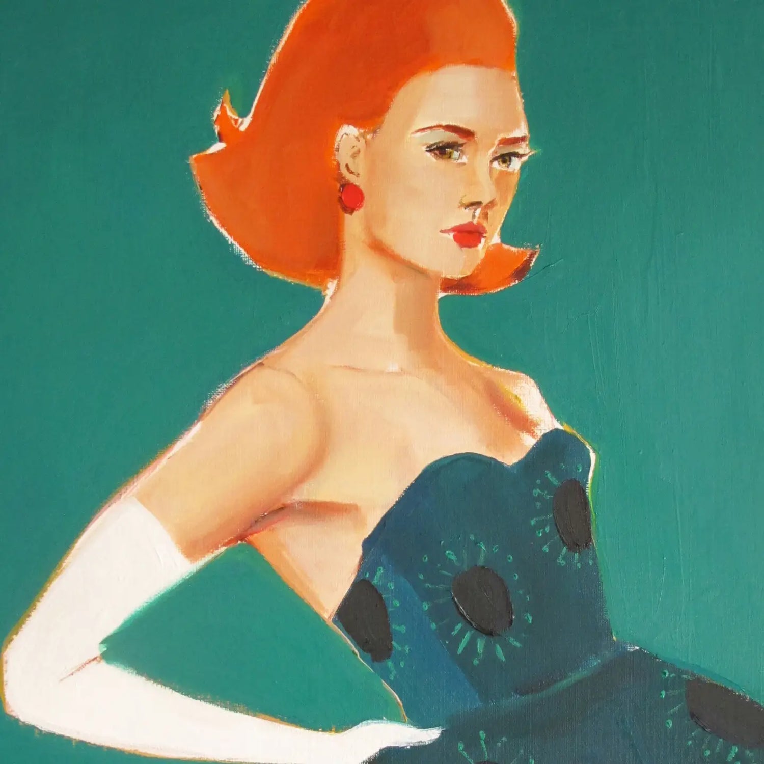 White Glove Art Print