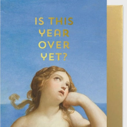 Year Over Yet Greeting Card