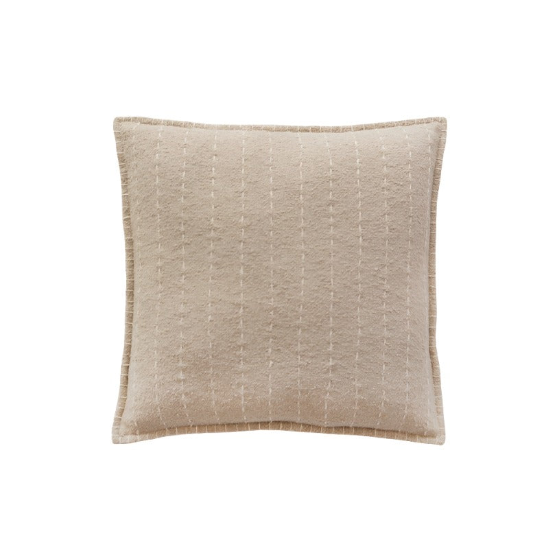 Hand Quilted Stripes Cotton Pillow