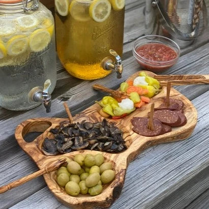 Olive Wood Appetizer Tray