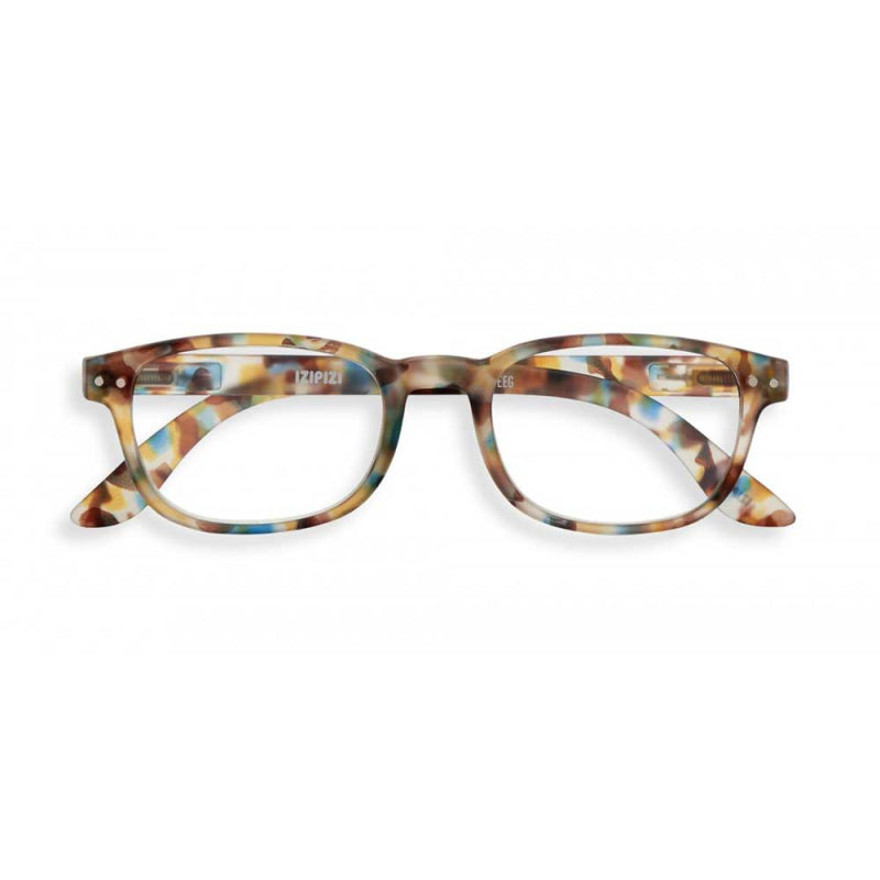 Rectangular #B Blue Tortoise Reader