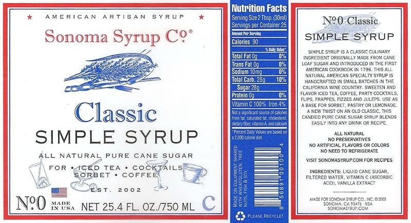 Classic Simple Syrup