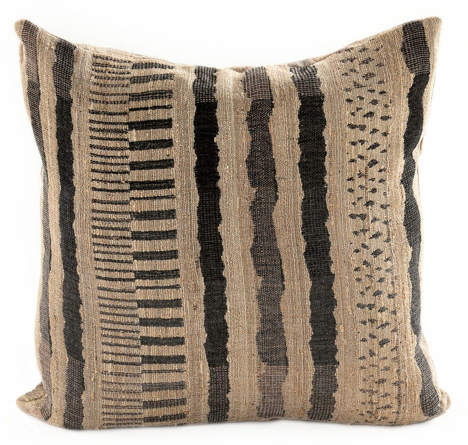 Safari Cushion Beige Grey Black