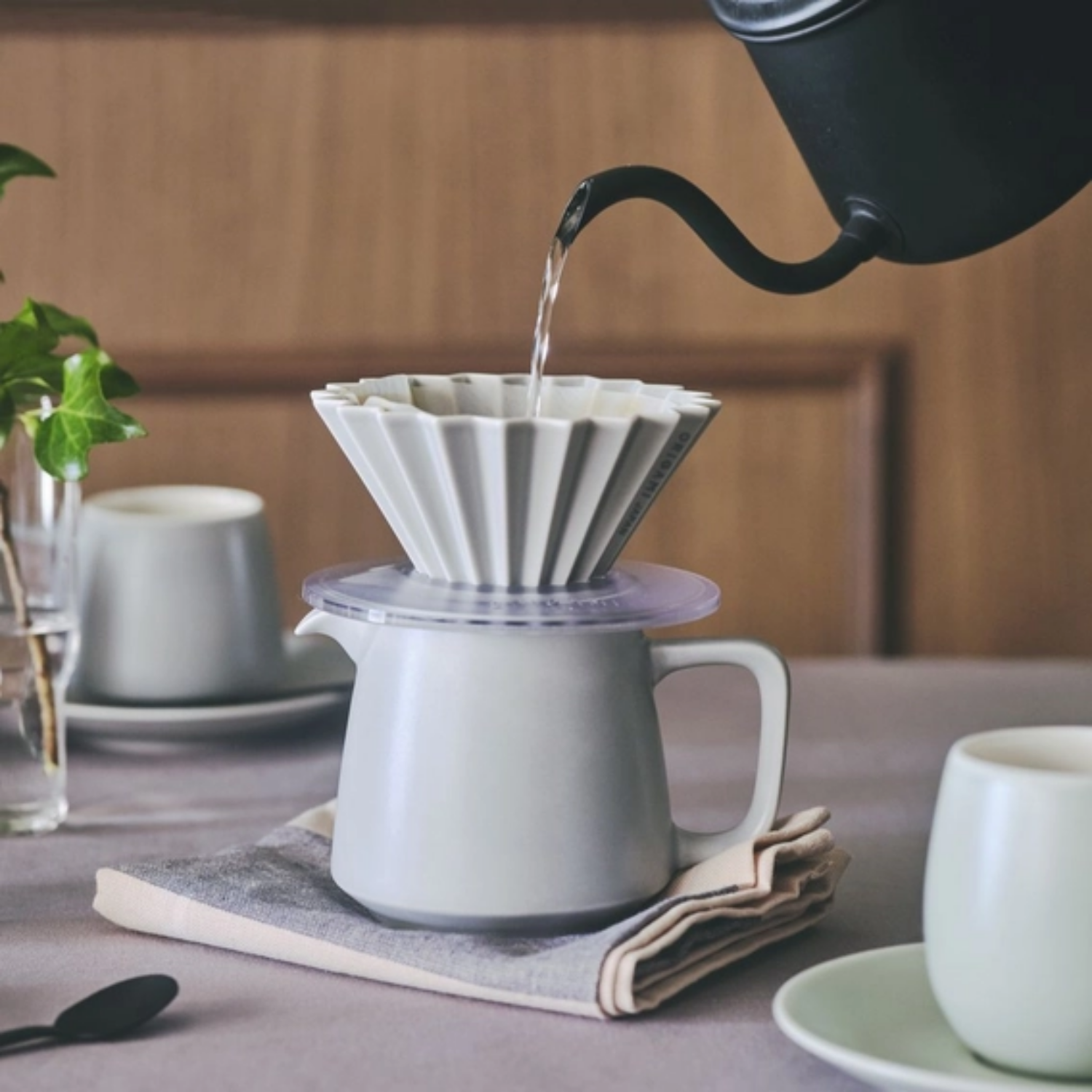 Ceramic Coffee Serving Pitcher