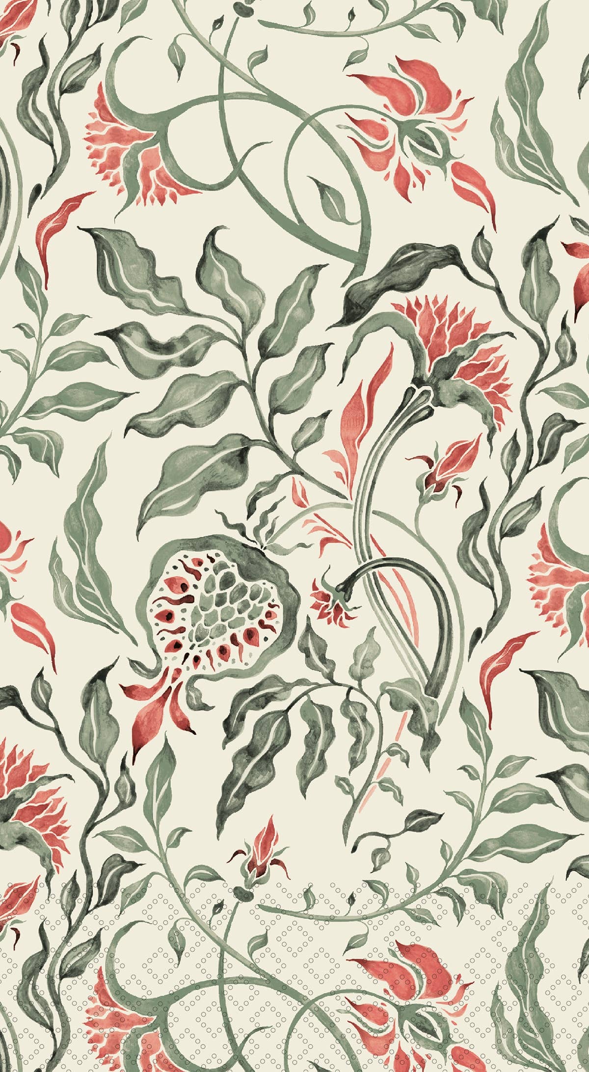 oyal Pattern Olive Paper Guest Towels
