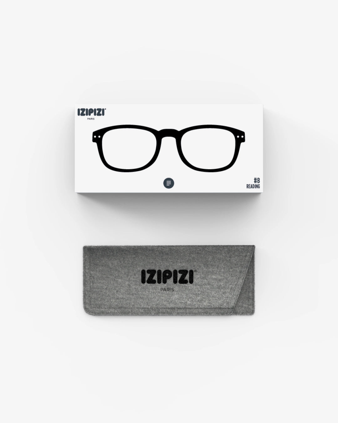 Rectangular #B Black Reader