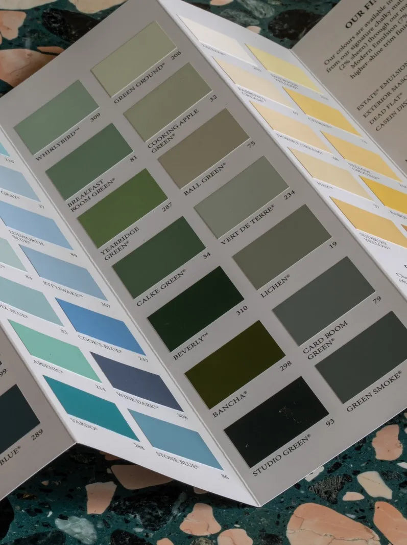 Farrow & Ball Color Card