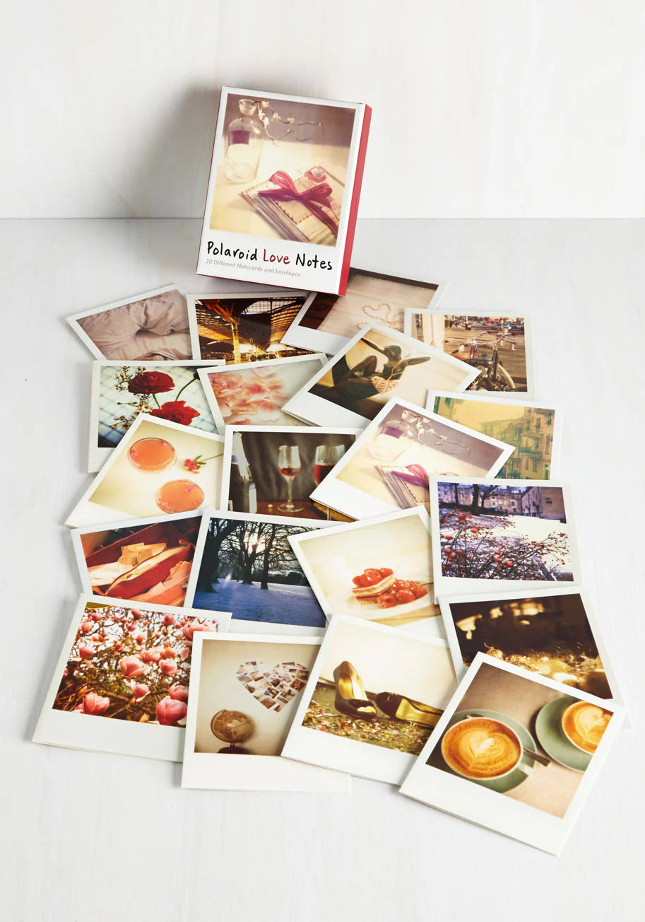 Pretty Polaroid Notecards