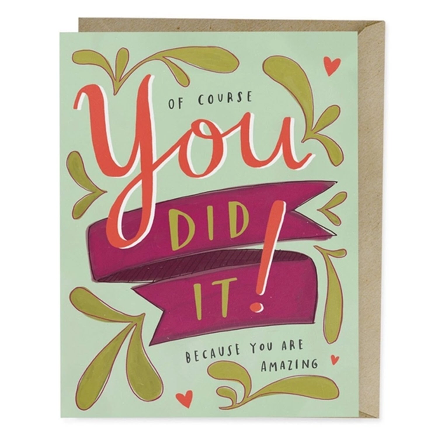 You Did It! Card