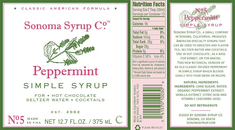 Peppermint Simple Syrup