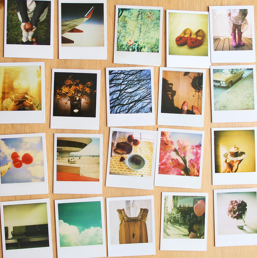 Pretty Polaroid Notecards