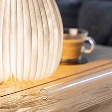 Walnut Smart Vase-Light