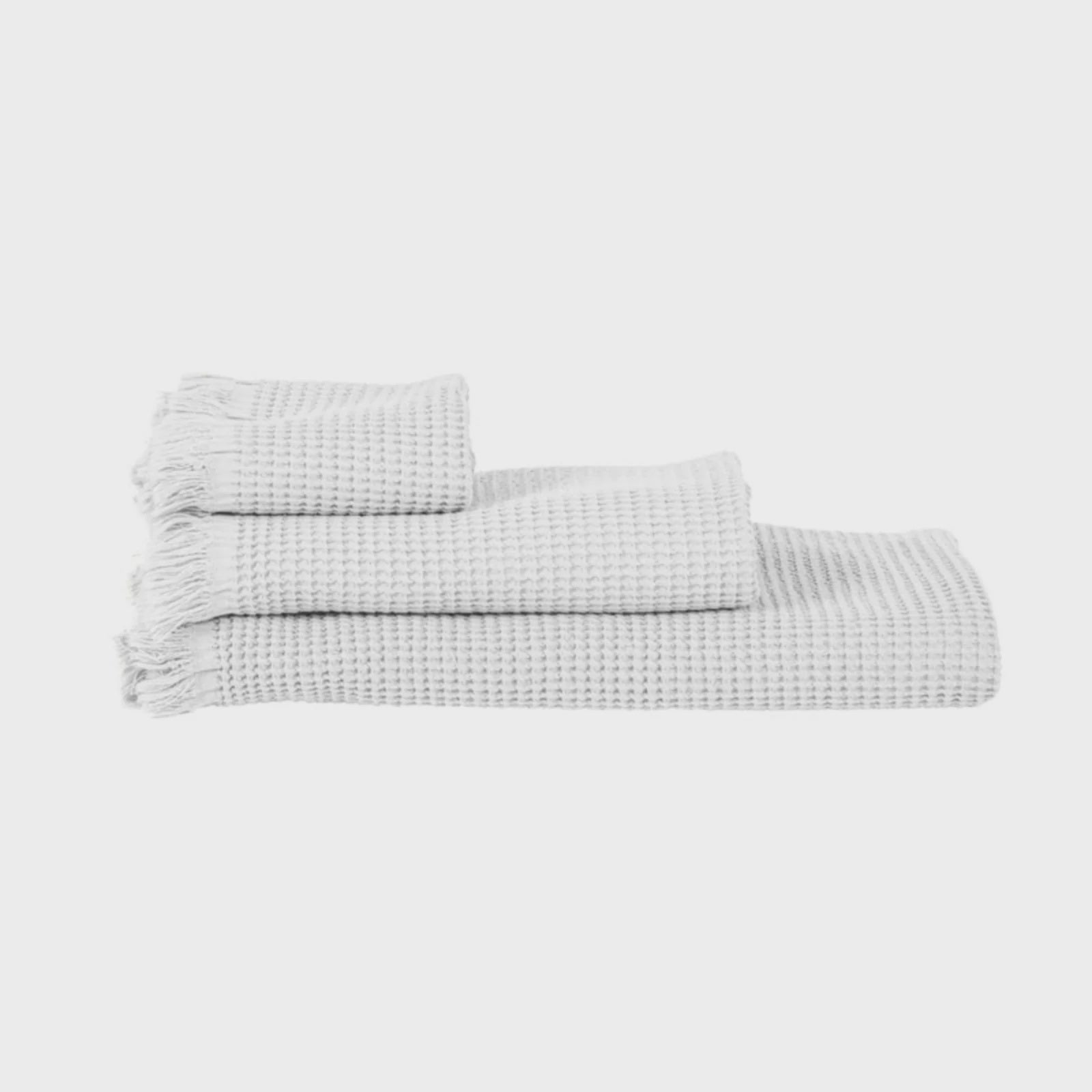 Timor Blanc Waffle Towel