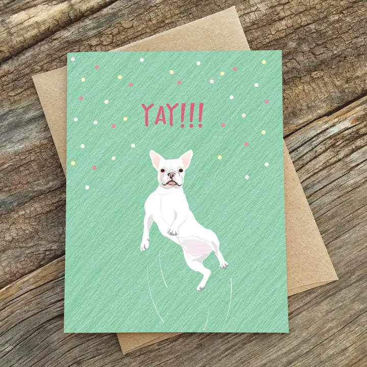 Yay Dog Card