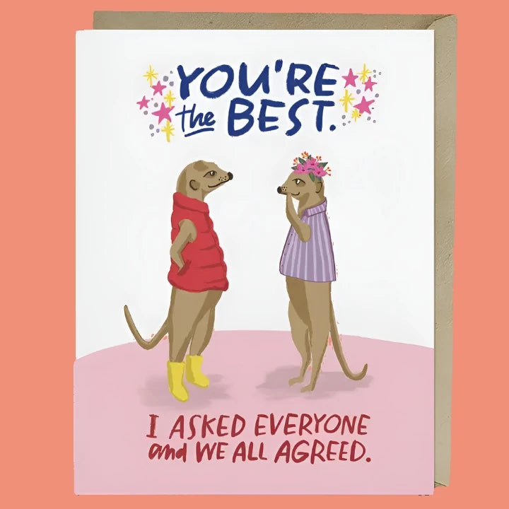 You are the Best Card