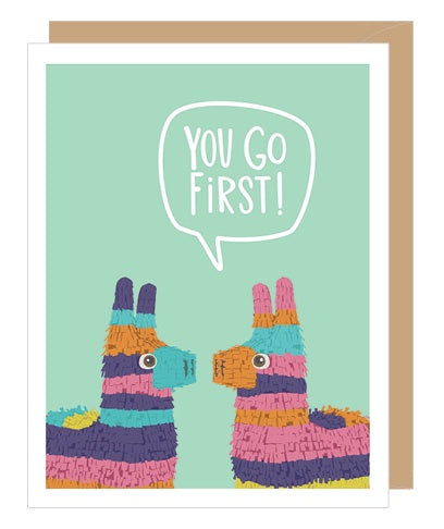 Pinata Birthday Card