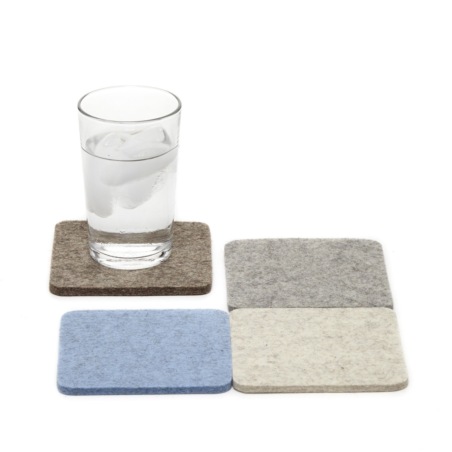 Bierfilzle Cobblestone Set of 4