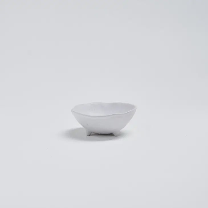 Nature Shape White Mini Bowl