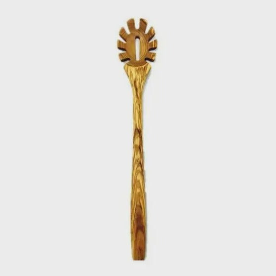 Olive Wood Spaghetti Spoon