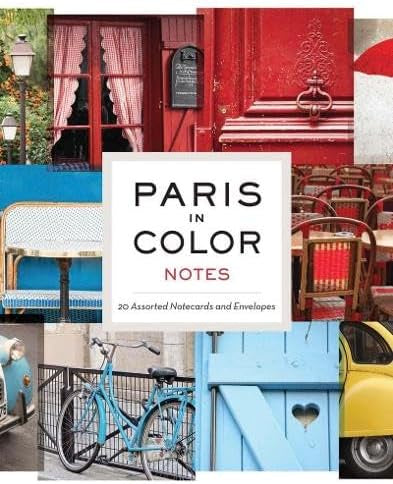 Paris In Color Notecards