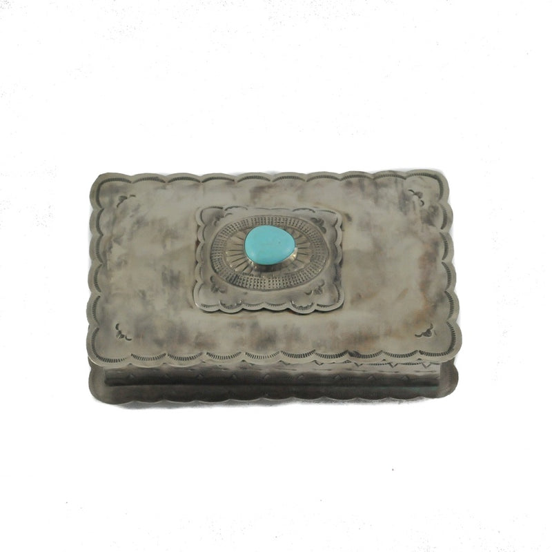Stamped Rectangular Box with Concho