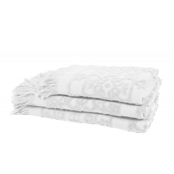 Sumatra Blanc Cotton Towel
