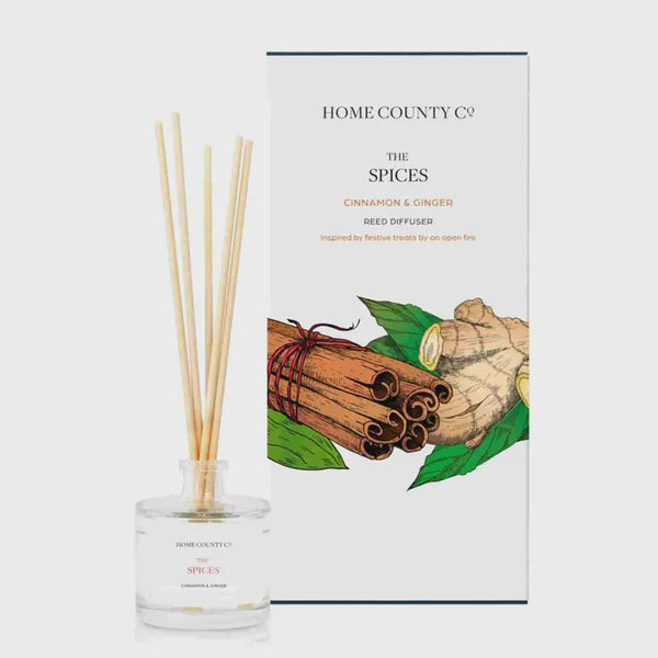 The Spices - Cinnamon & Ginger 100ml Reed Diffuser