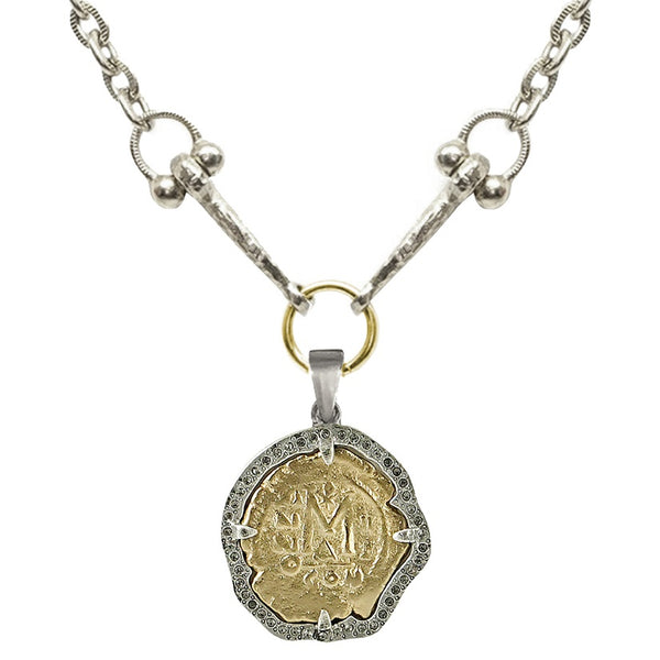 Vintage Silver Molat Necklace