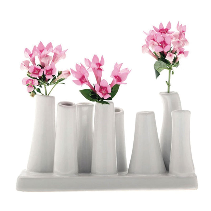 Pooley 2 White Vase